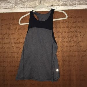 Lululemon swing top black/gray